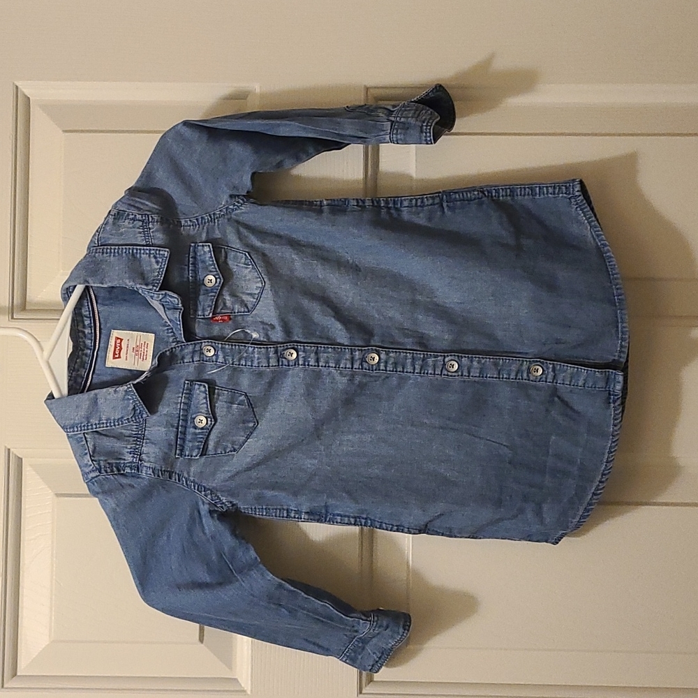 Levi's Jean Dress Girls Size 24 months